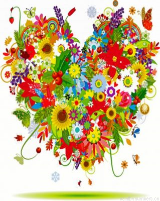 Floral Heart Painting By Numbers.png