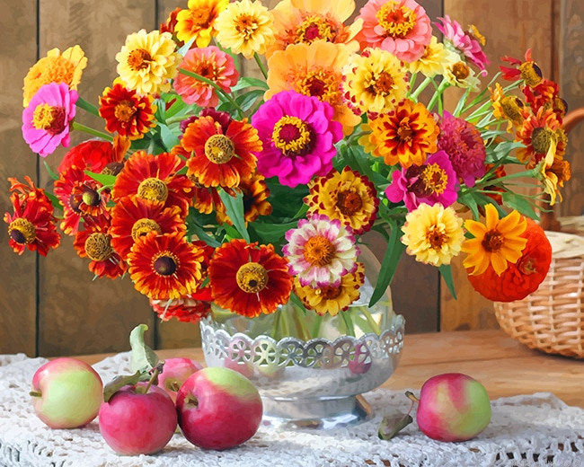 Flower Bouquet Painting By Numberss.png