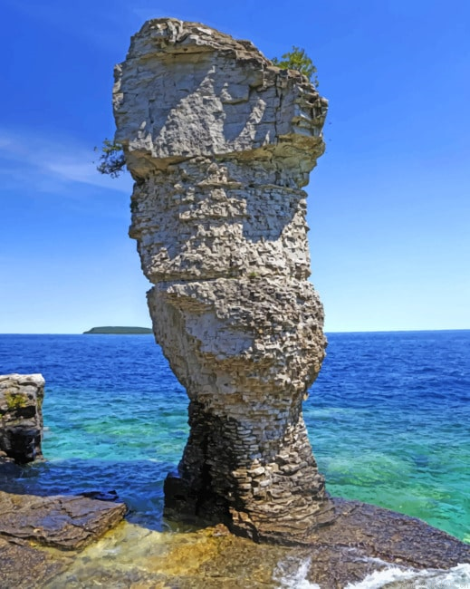Flowerpot Island Tobermory Painting By Numberss.png