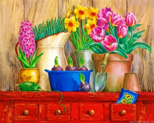 Flowers And Plants Painting By Numbers.png