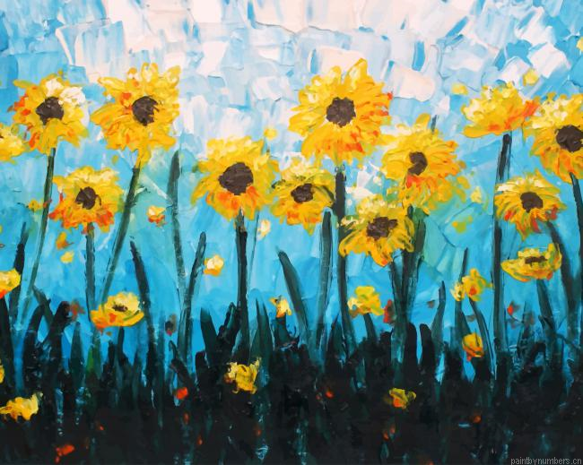 Flowers Field Painting By Numberss.png