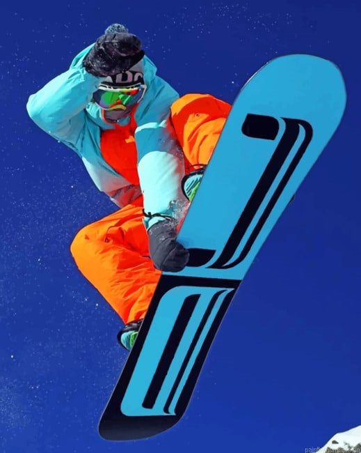 Flying Snowboard Painting By Numbers.png