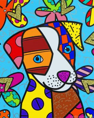 Folk Art Dog Painting By Numbers.png