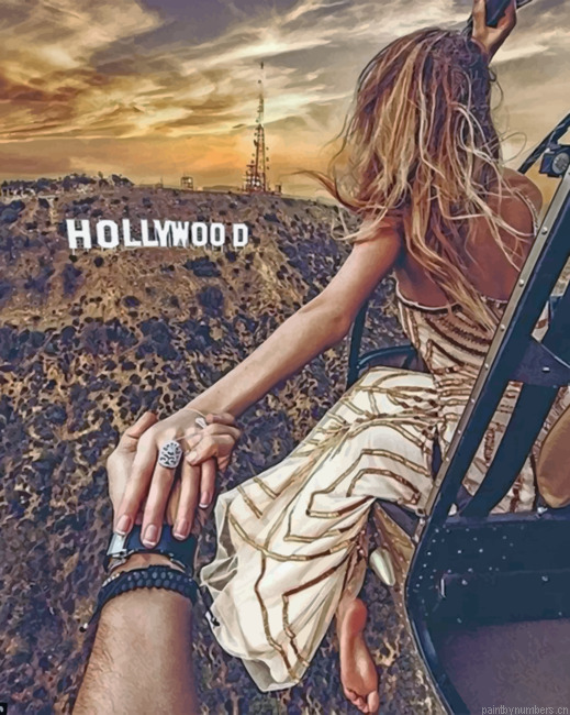 Follow Me To Hollywood Painting By Numberss.png