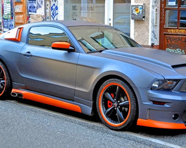 Ford Mustang Car Painting By Numberss.png