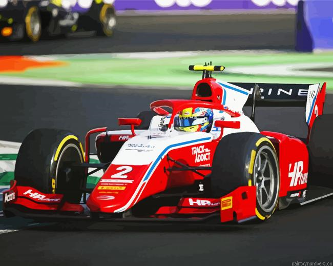Formula 2 Race Car Painting By Numberss.png