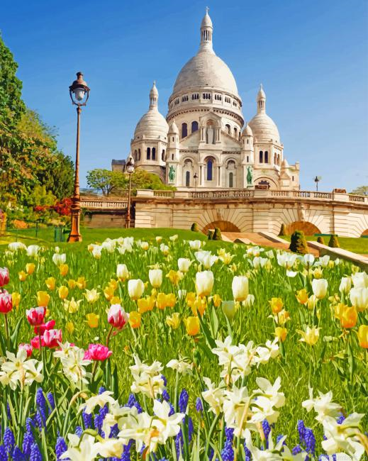 France Paris Montmartre Painting By Numberss.png