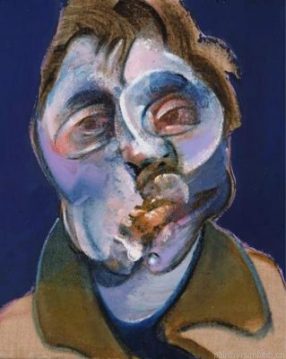 Francis Bacon Self Portrait Painting By Numbers.png