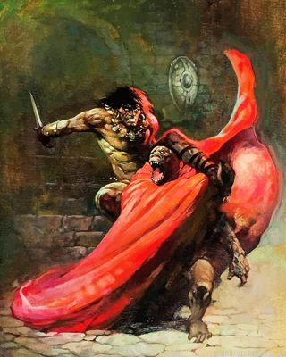 Frank Frazetta Conan Painting By Numbers.png