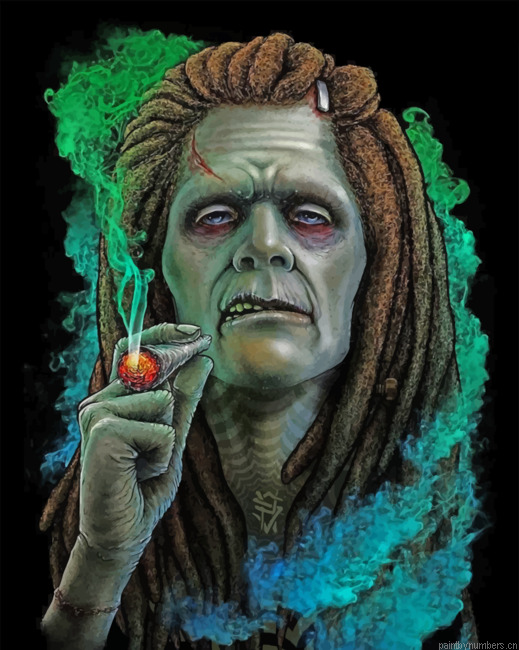 Frankenstein Smoking Painting By Numbers.png