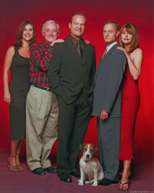 Frasier Characters Painting By Numberss.png