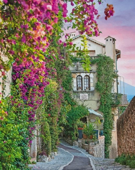 French Riviera France Cities Painting By Numberss.png