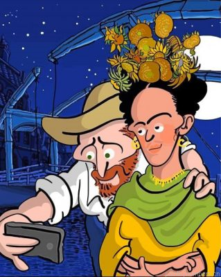 Frida Kahlo And Van Gogh Painting By Numbers.png