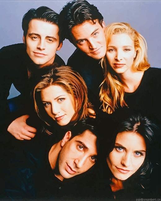 Friends The Series Actors Painting By Numberss.png