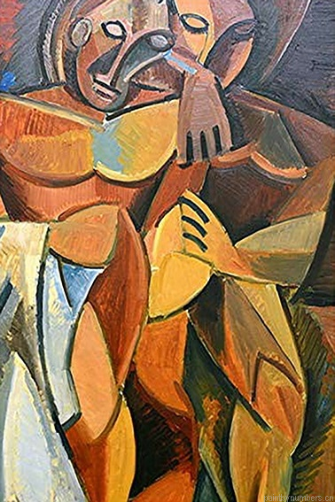 Friendship By Pablo Picasso Abstract Painting By Numberss.png