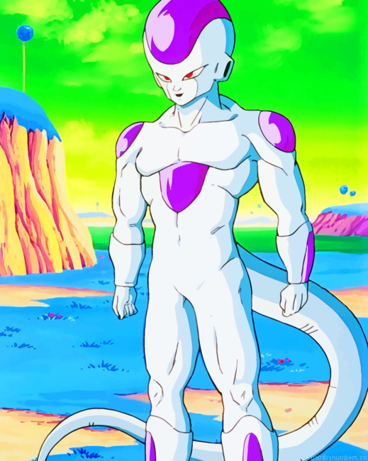 Frieza Dragon Ball Painting By Numberss.png