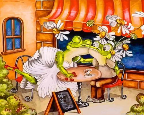 Frogs In Love Painting By Numbers.png
