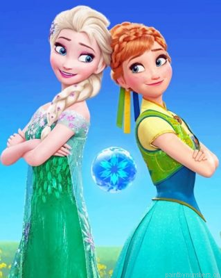 Frozen Princesses Painting By Numberss.png