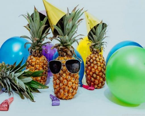 Fruits In Birthday Party Painting By Numberss.png