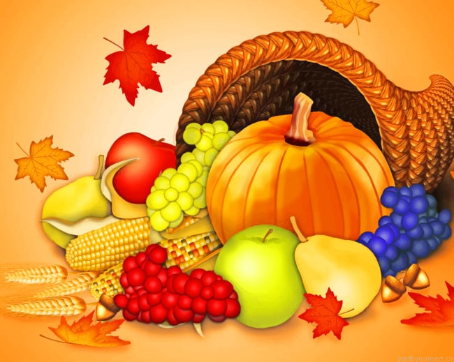 Fruits And Vegetables Food Painting By Numberss.png