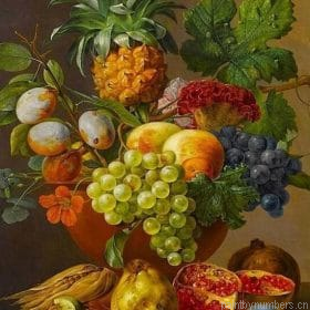 Fruits In Bowl Food Painting By Numbers.png
