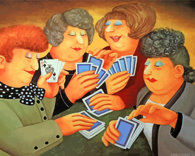 Full House By Beryl Cook Painting By Numberss.png