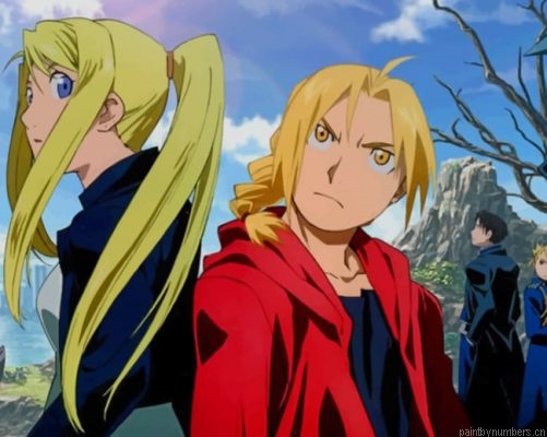 Full Metal Alchemist Characters Painting By Numbers.png