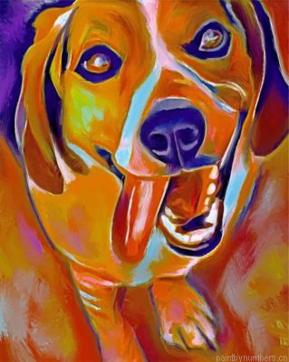 Funny Beagle Painting By Numbers.png