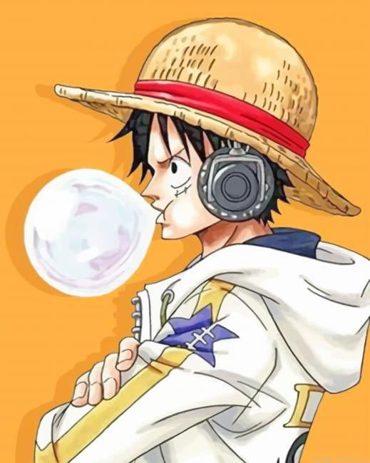 Funny Luffy One Piece Animations Painting By Numberss.png