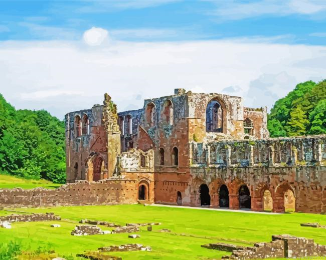 Furness Abbey Walney Island Painting By Numberss.png