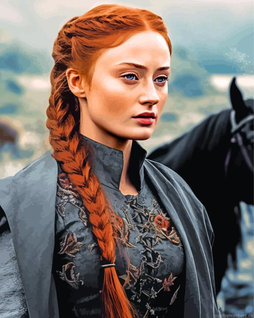 Got Sansa Stark Painting By Numberss.png
