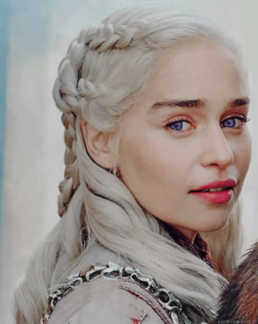 Game Of Thrones Emilia Clarke Movies Painting By Numberss.png