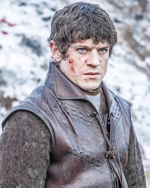 Game Of Thrones Ramsay Actors Painting By Numbers.png