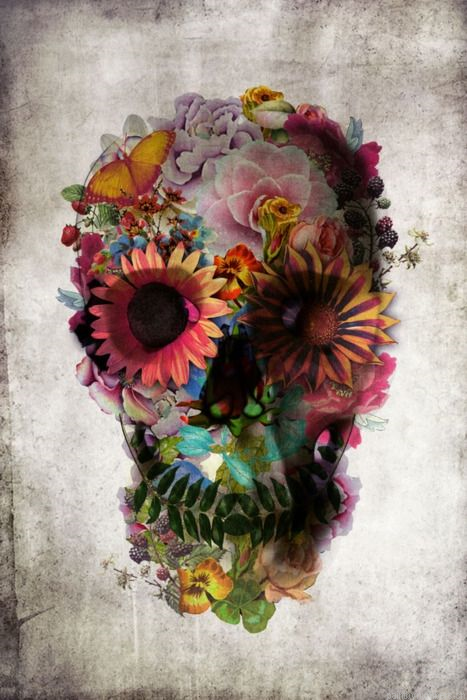 Garden Skull Light Painting By Numbers.png
