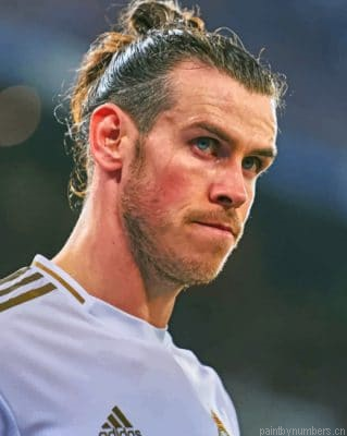 Gareth Bale Football Painting By Numberss.png