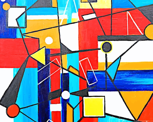 Geometric Art Abstracts Painting By Numberss.png