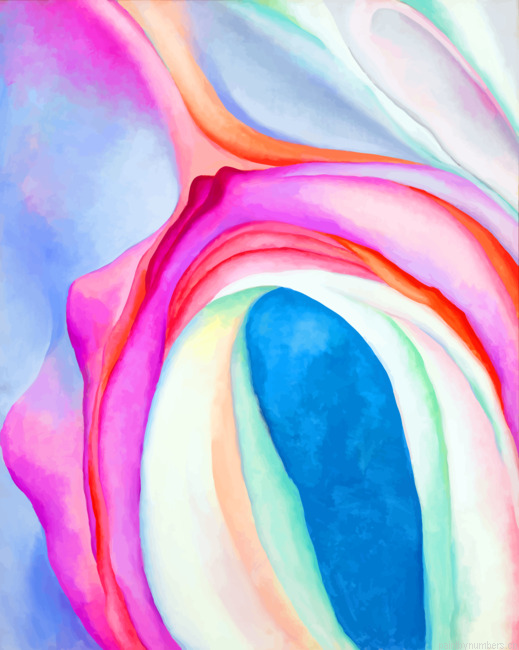 Georgia O Keeffe Art Work Painting By Numberss.png