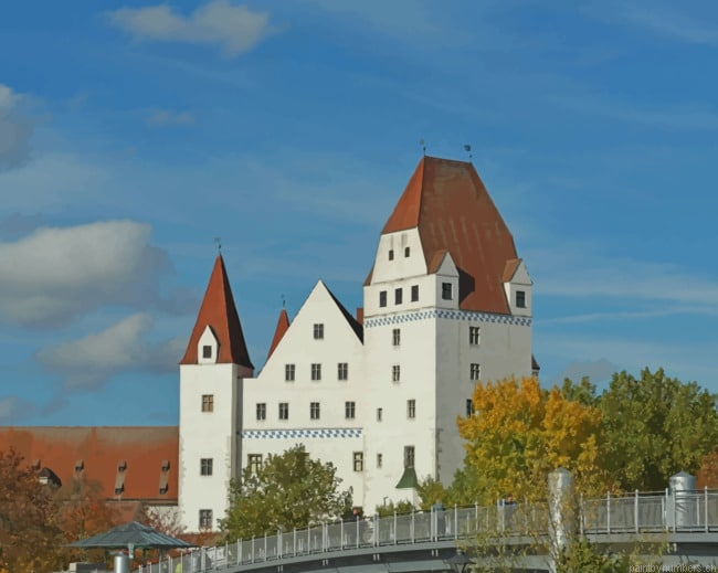 Germany Castles Ingolstadt Buildings Painting By Numberss.png