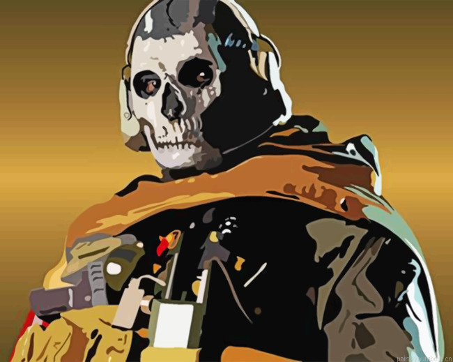 Ghost Warzone Painting By Numberss.png