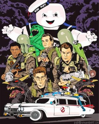 Ghostbusters Illustration Painting By Numbers.png