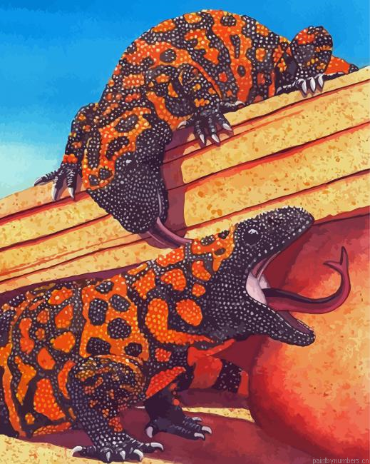 Gila Monsters Painting By Numberss.png