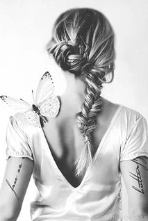 Girl And Butterfly Painting By Numberss.png