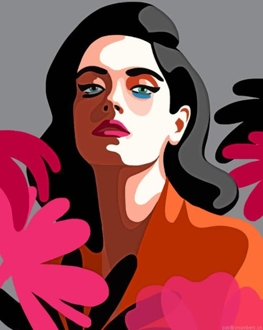 Girl Illustration By Mathilde Cretier Painting By Numberss.png