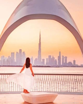 Girl In Dubai Painting By Numbers.png