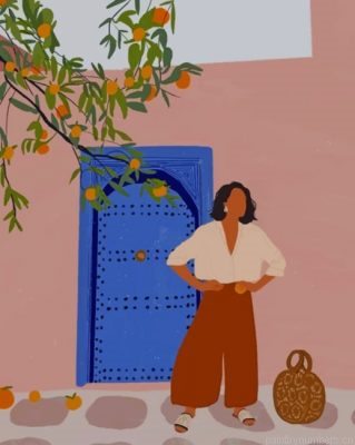 Girl In Morocco Painting By Numbers.png