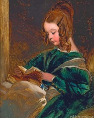Girl Reading Painting By Numbers.png