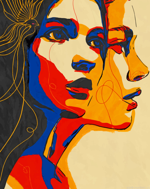 Girls Illustration Juca Maximo Arts Painting By Numberss.png