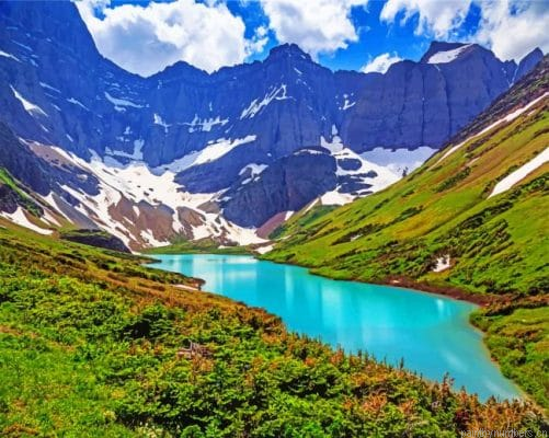Glacier Park Montana Painting By Numbers.png
