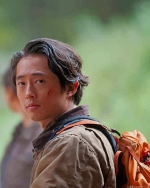 Glenn Rhee The Walking Dead Painting By Numbers.png