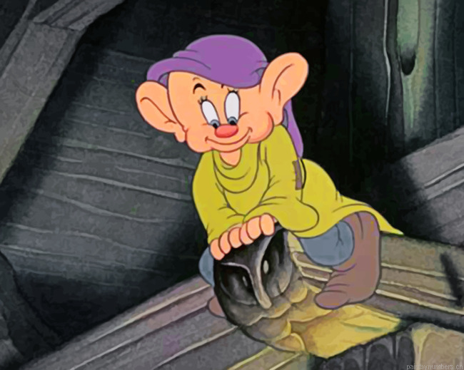 Gnome From Snow White Painting By Numberss.png